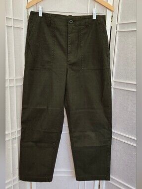 Jenni Kayne Olive Green Utility Cargo Pants